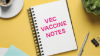 Picture of VEC Vaccine Notes card