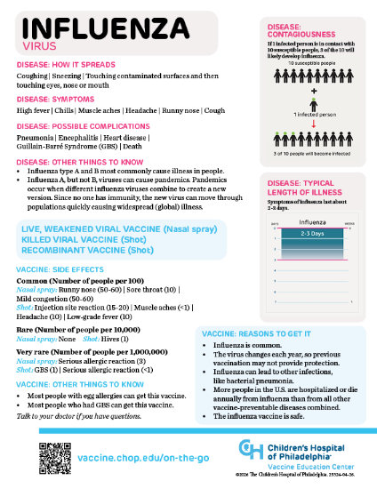 Picture of Influenza Info On-the-Go
